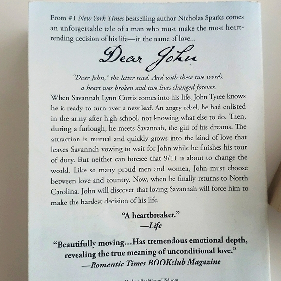 ⭐️3/ $30⭐️ Nicholas Sparks 3 Paperback Books Bundle Classic Romantic Novels - Picture 3 of 10